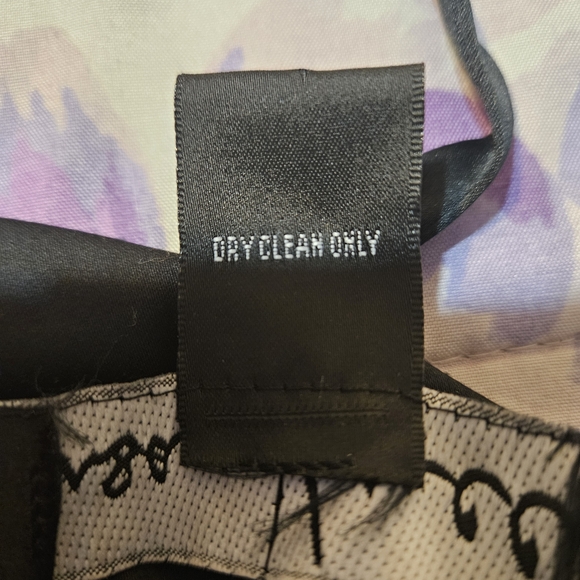 Black Bustier Camisole with Tie Front - Picture 7 of 8